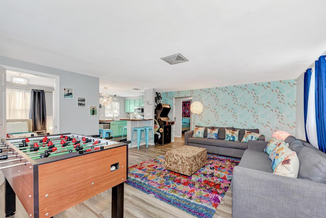 Mermaid House With Pool Jacuzzi Steps To Siesta Key Beach Sarasota Exteriör bild