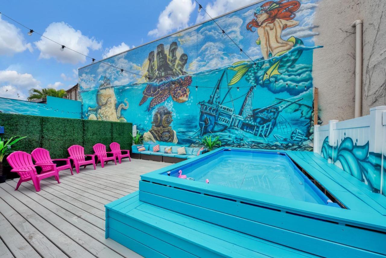 Mermaid House With Pool Jacuzzi Steps To Siesta Key Beach Sarasota Exteriör bild
