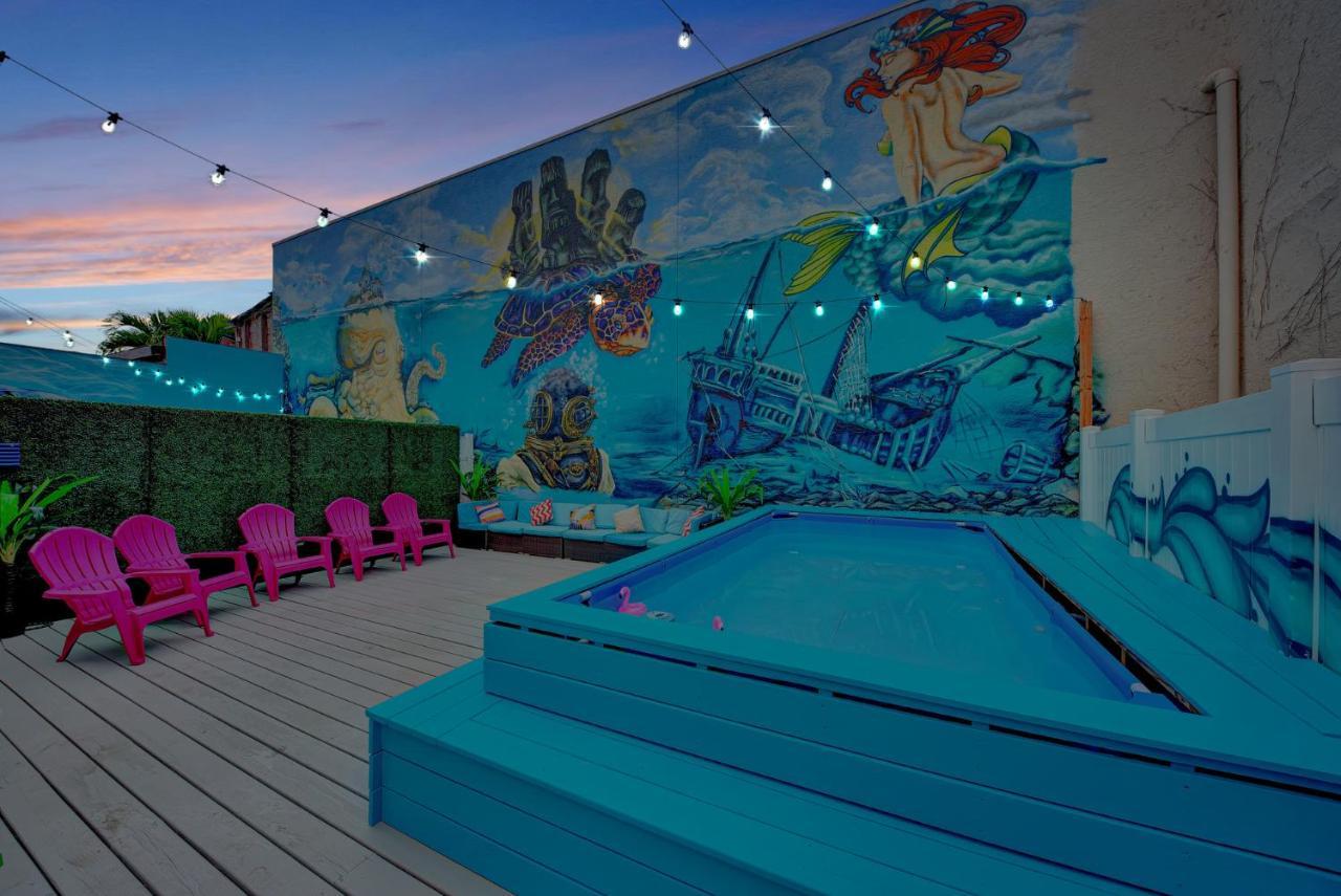 Mermaid House With Pool Jacuzzi Steps To Siesta Key Beach Sarasota Exteriör bild