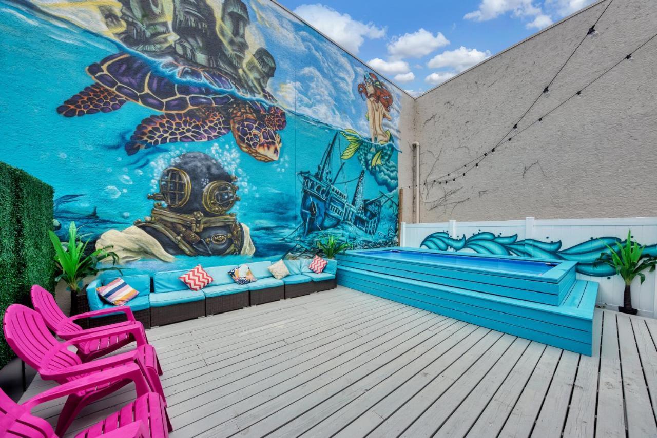 Mermaid House With Pool Jacuzzi Steps To Siesta Key Beach Sarasota Exteriör bild
